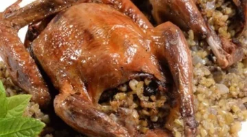 سر الطبخ.. تعرف على طريقة تحضير الحمام بالفريك خطوة بخطوة